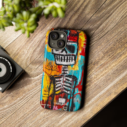 Skeleton Riot iPhone 15 Case - Tough