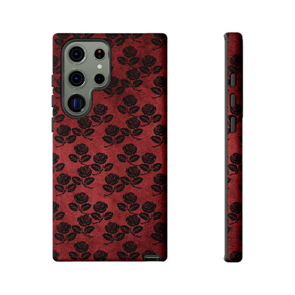 Rosemony Gothic Flower - Protective Phone Case