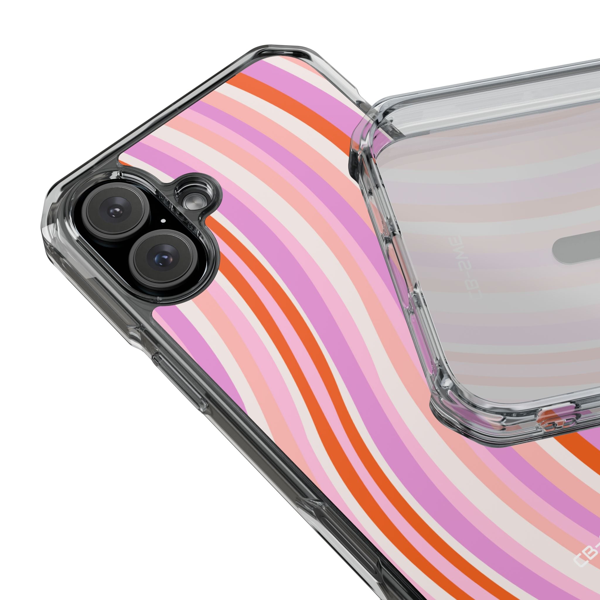 Vibrant Wave Symphony iPhone Case - Impact