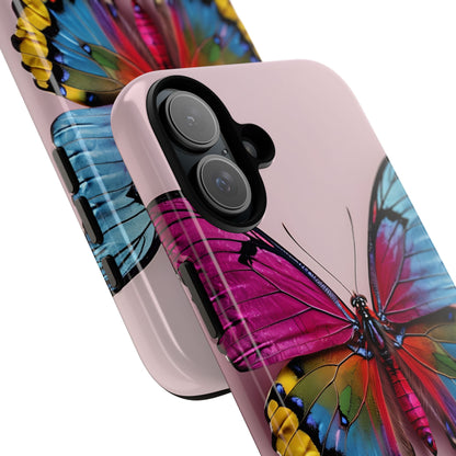 Vivid Butterfly iPhone 16 Plus Case - Tough