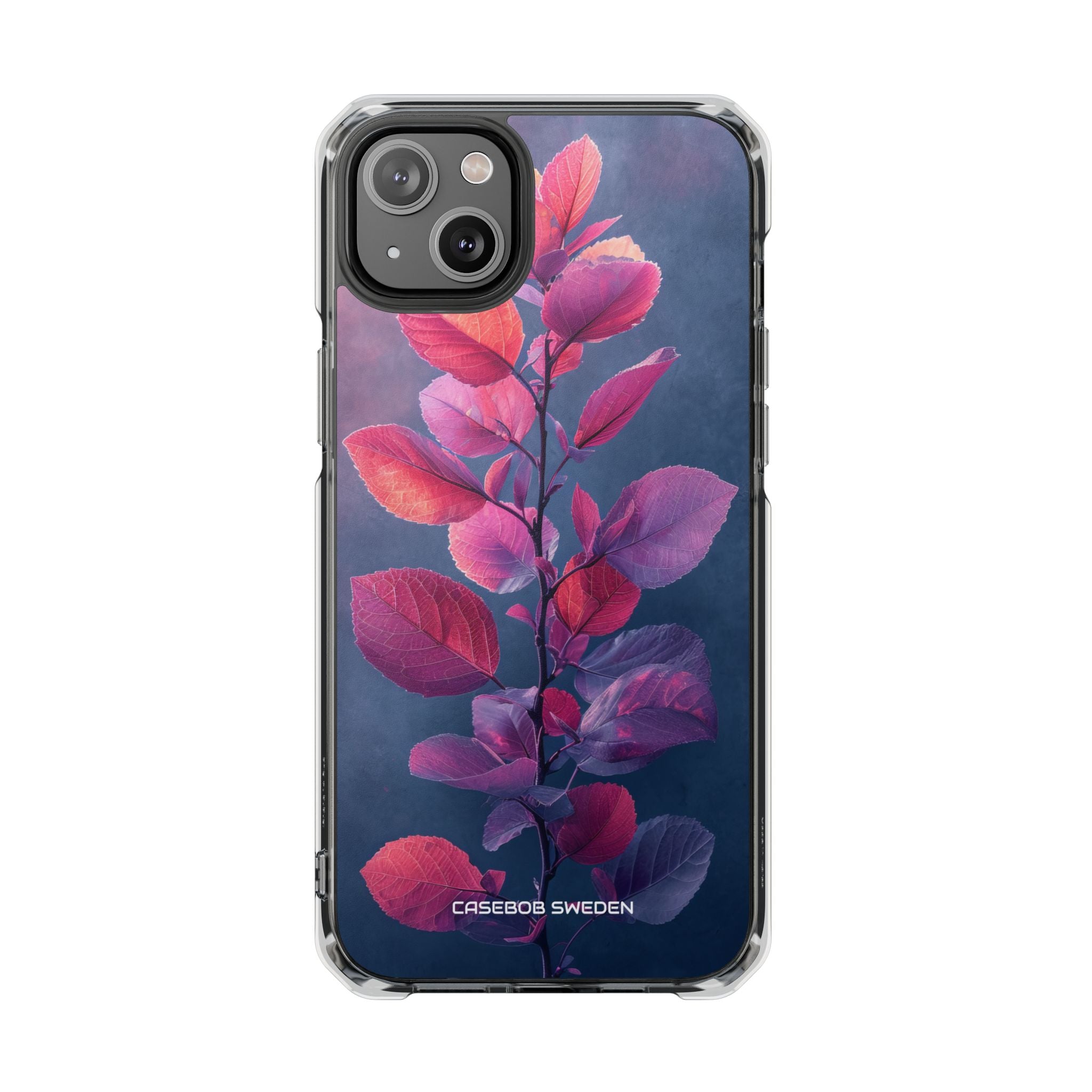 Pink Blue Nature - Clear Impact iPhone 14 Phone Case