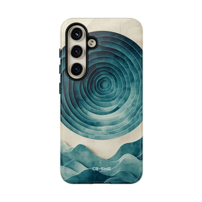 Waves Embrace Circles - Samsung Case