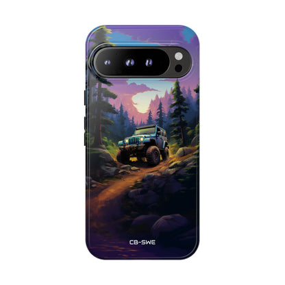 Sunset Forest Drive - Google Pixel Case
