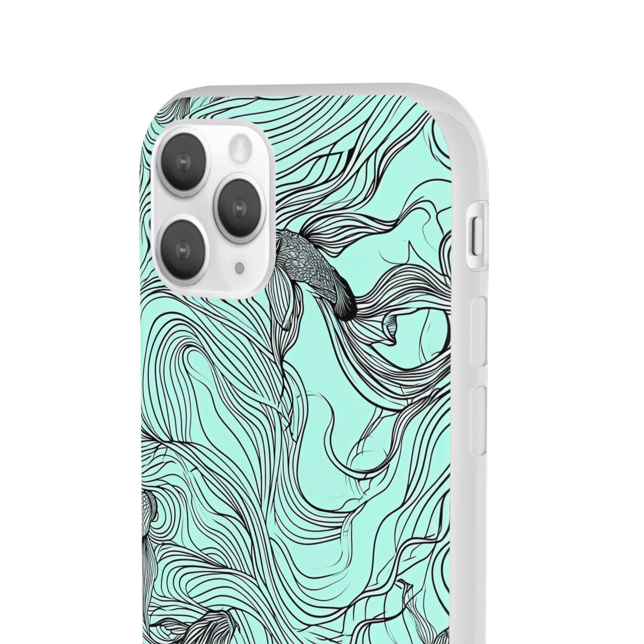 Aqua Serenity | Flexible Phone Case for iPhone