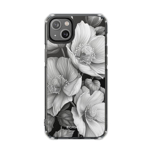 Botanical Elegance – Handyhülle für iPhone (Clear Impact – Magnetisch) 