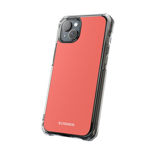 Living Coral Shade | Phone Case for iPhone (Clear Impact Case - Magnetic)