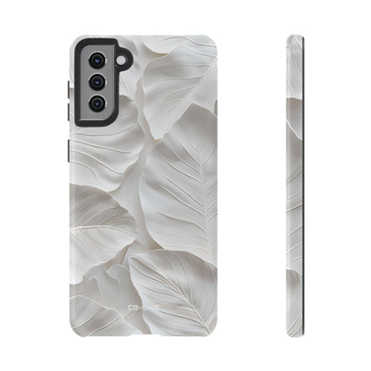 Elegant Leaf Relief - Samsung Case