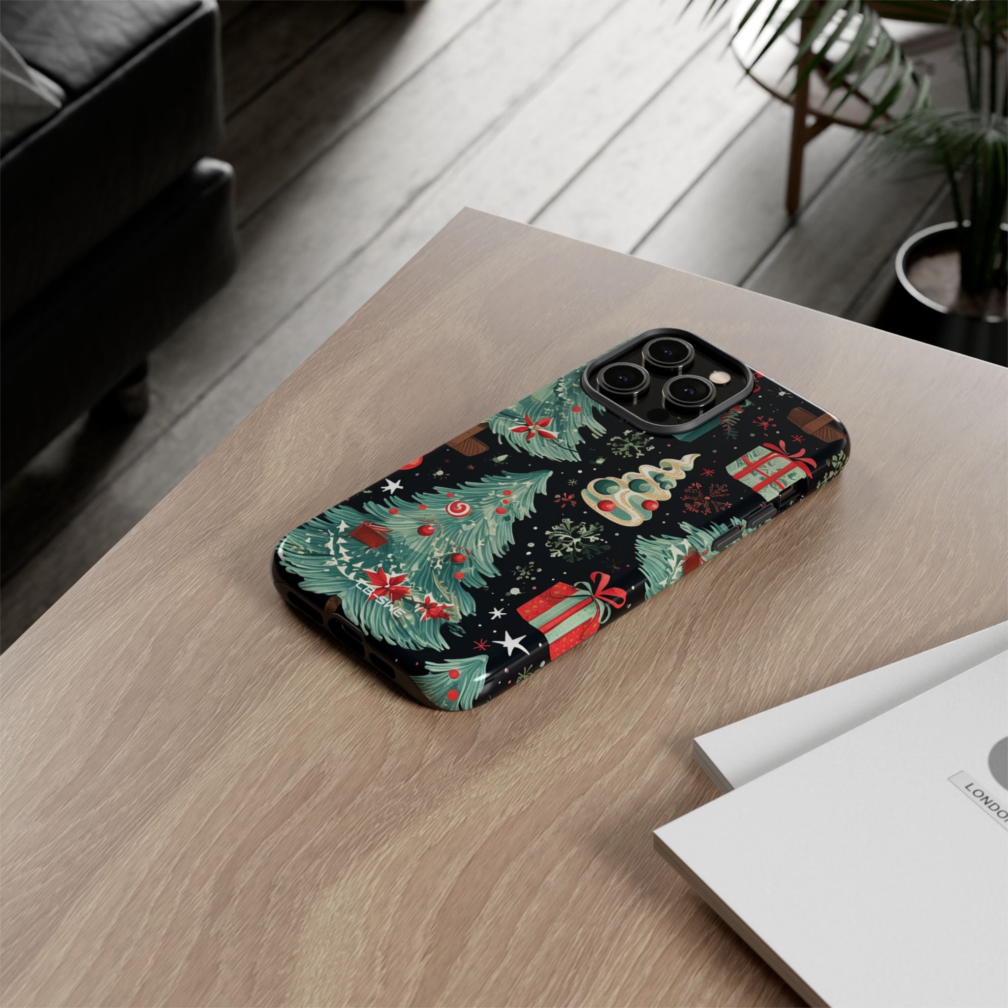 Christmas Trees Sparkle - iPhone Case