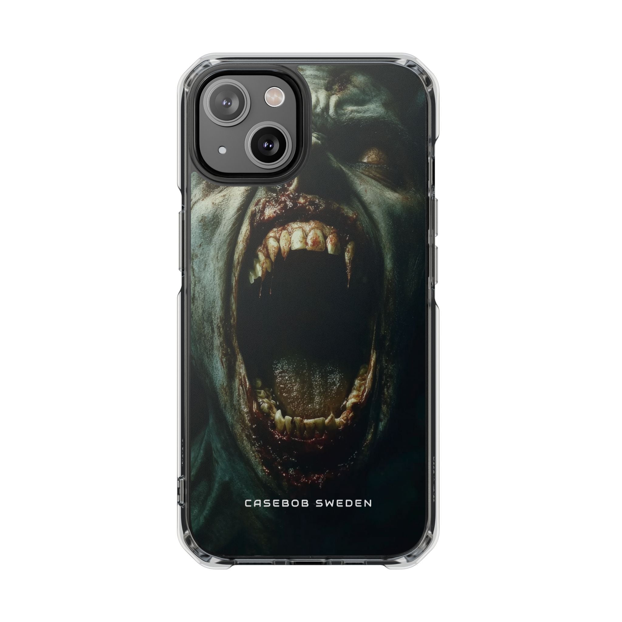 Gothic Wail of Decay iPhone 14 - Clear Impact Phone Case