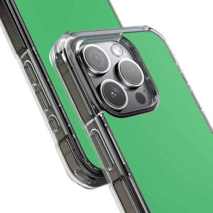 Emerald Green - Clear Impact Case for iPhone