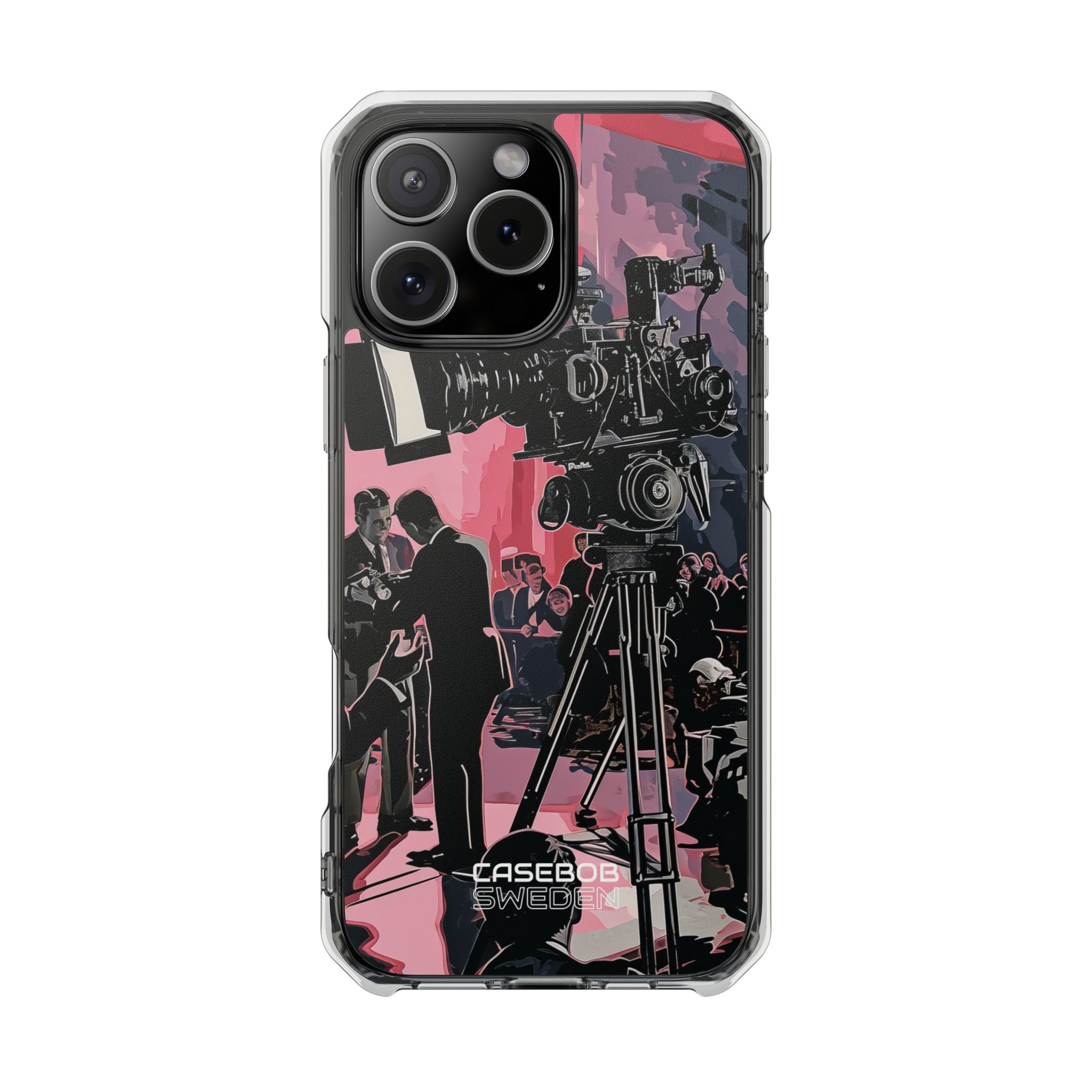 Vintage Cinema Dreams iPhone 16 - Impact Clear+
