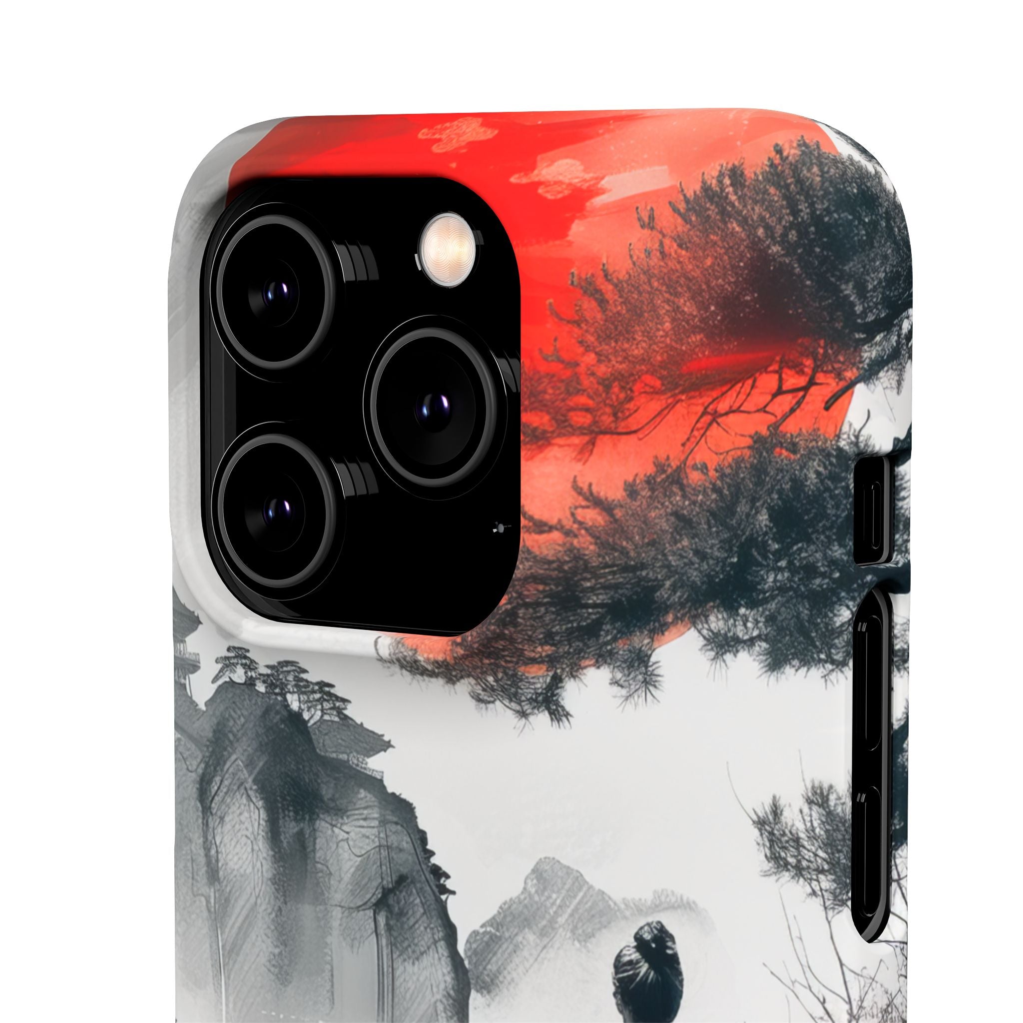 Zen Harmony: Japanese Serenity in Motion iPhone 14 - Slim Phone Case