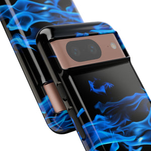 Blue Flames Club - Protective Phone Case