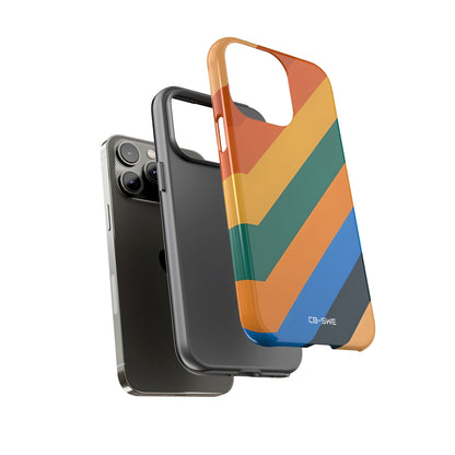 Vibrant Geometric Harmony - iPhone Case