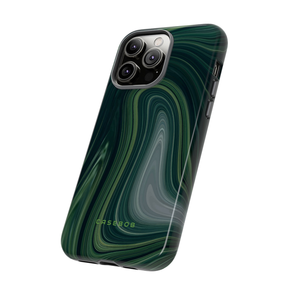 Green Marble - Protective Phone Case