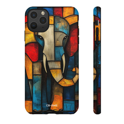 Elephant Shapes Dance - iPhone Case