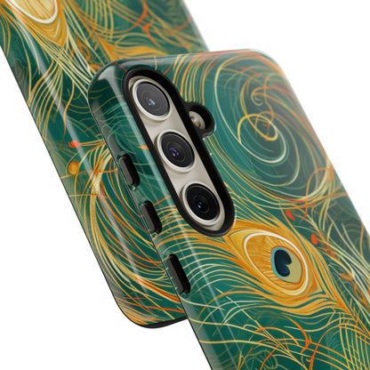 Vortice di Pavone Vivace Samsung S24 - Tough