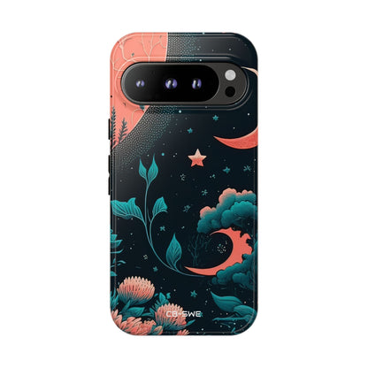 Cosmic Floral Dreams - Google Pixel Case