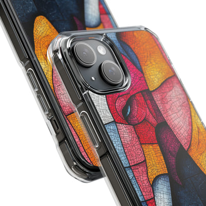 Elephant Mosaic iPhone 15 Plus Case - Impact