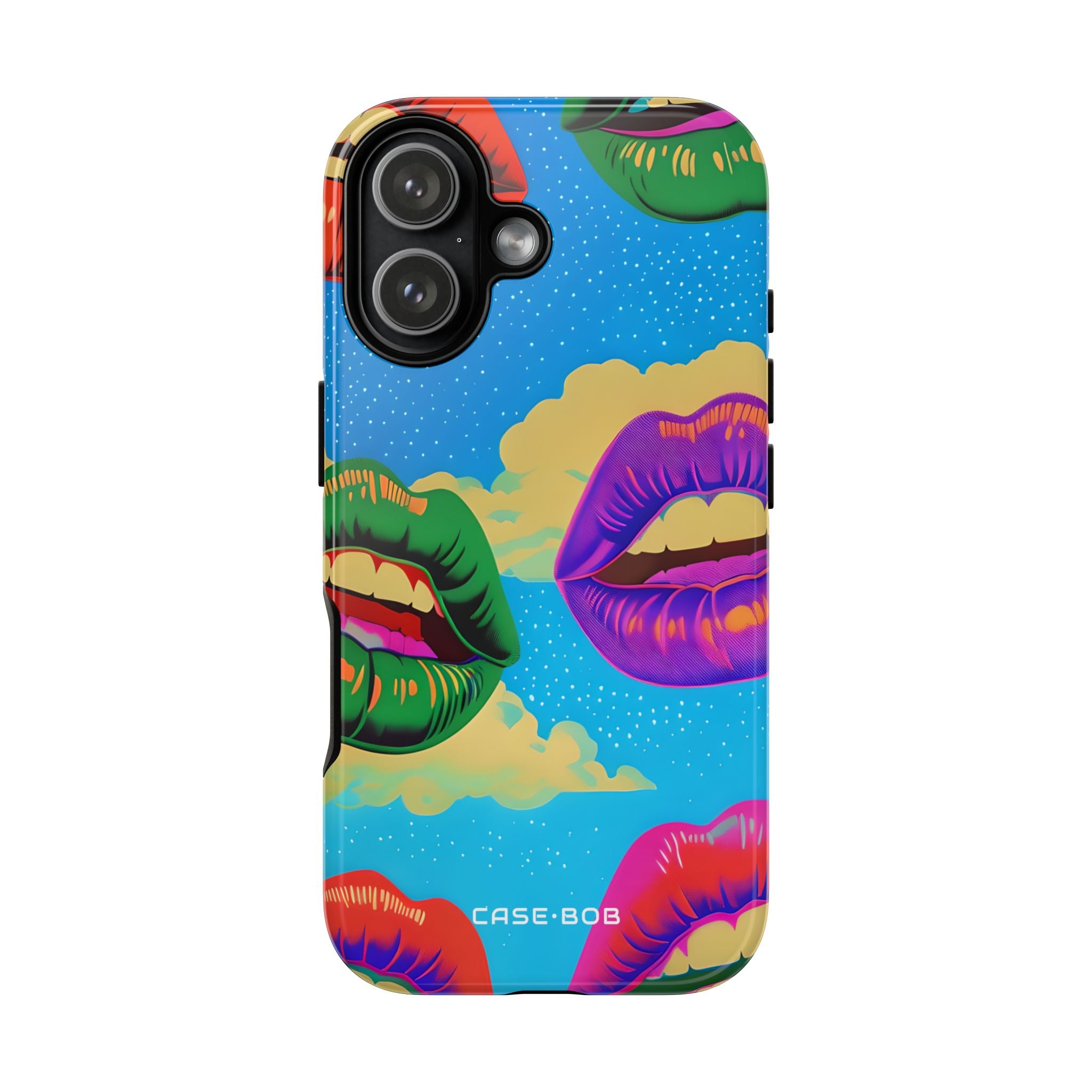 Colorful Lipscape iPhone 17 Case - Tough