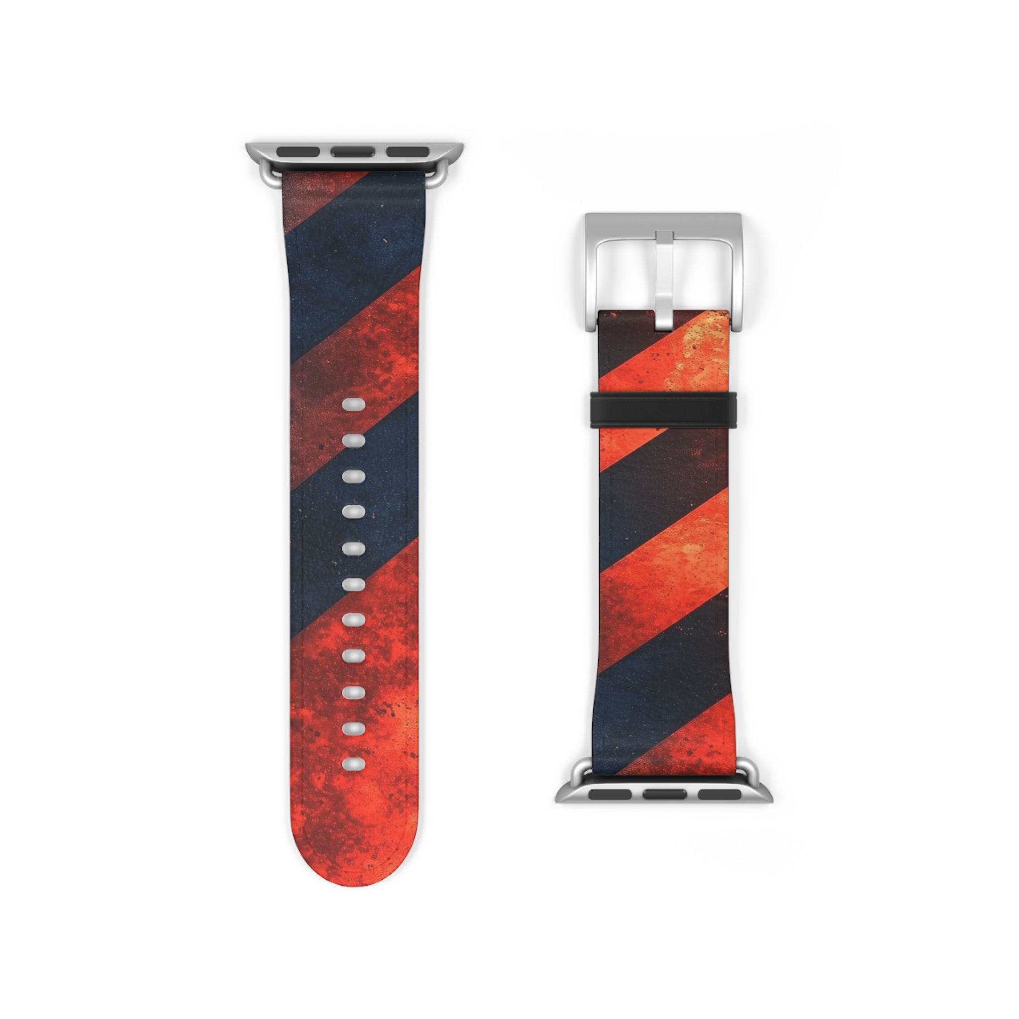 Diagonal Stripes Blaze - Watch Band