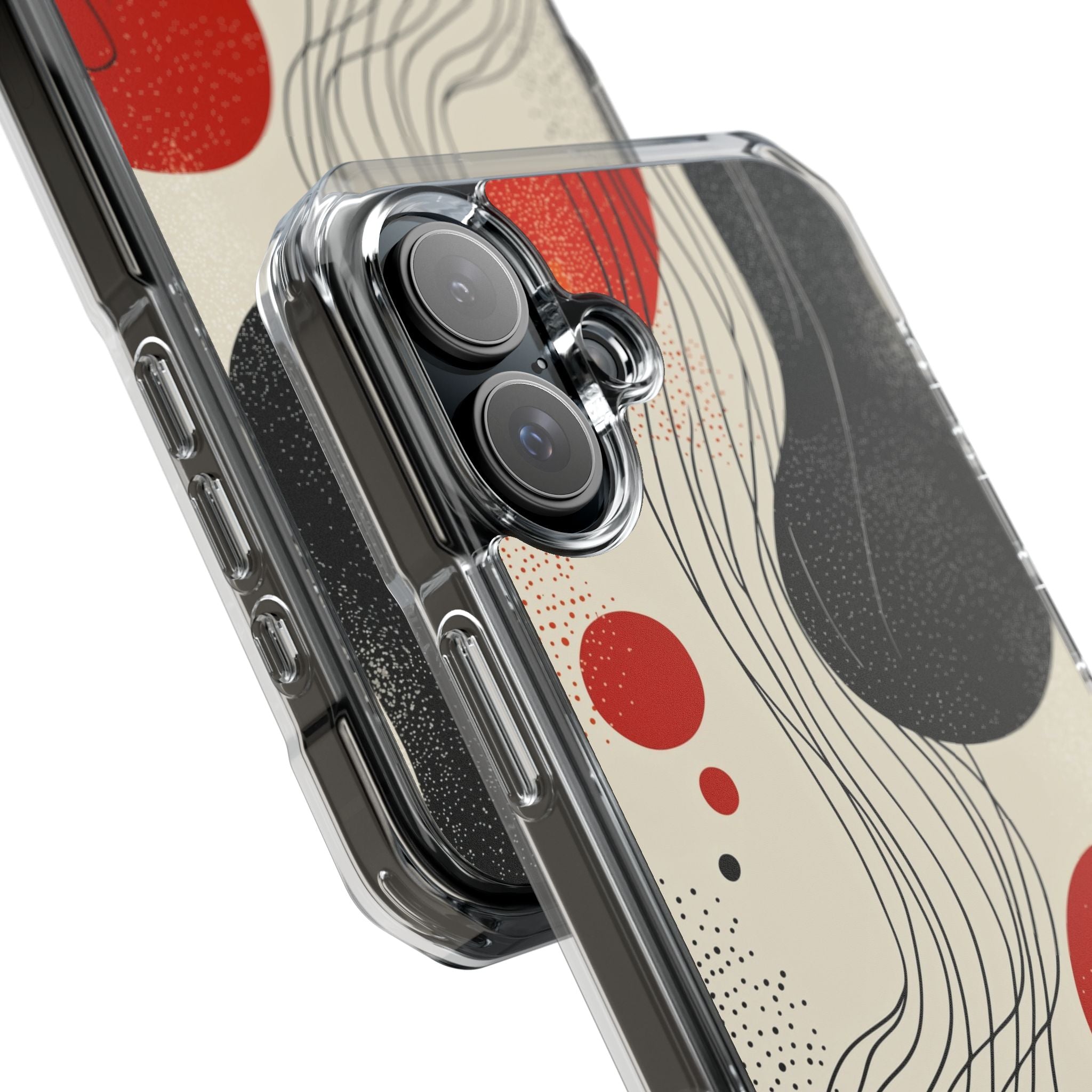 Waves Embrace Flora iPhone Case - Impact