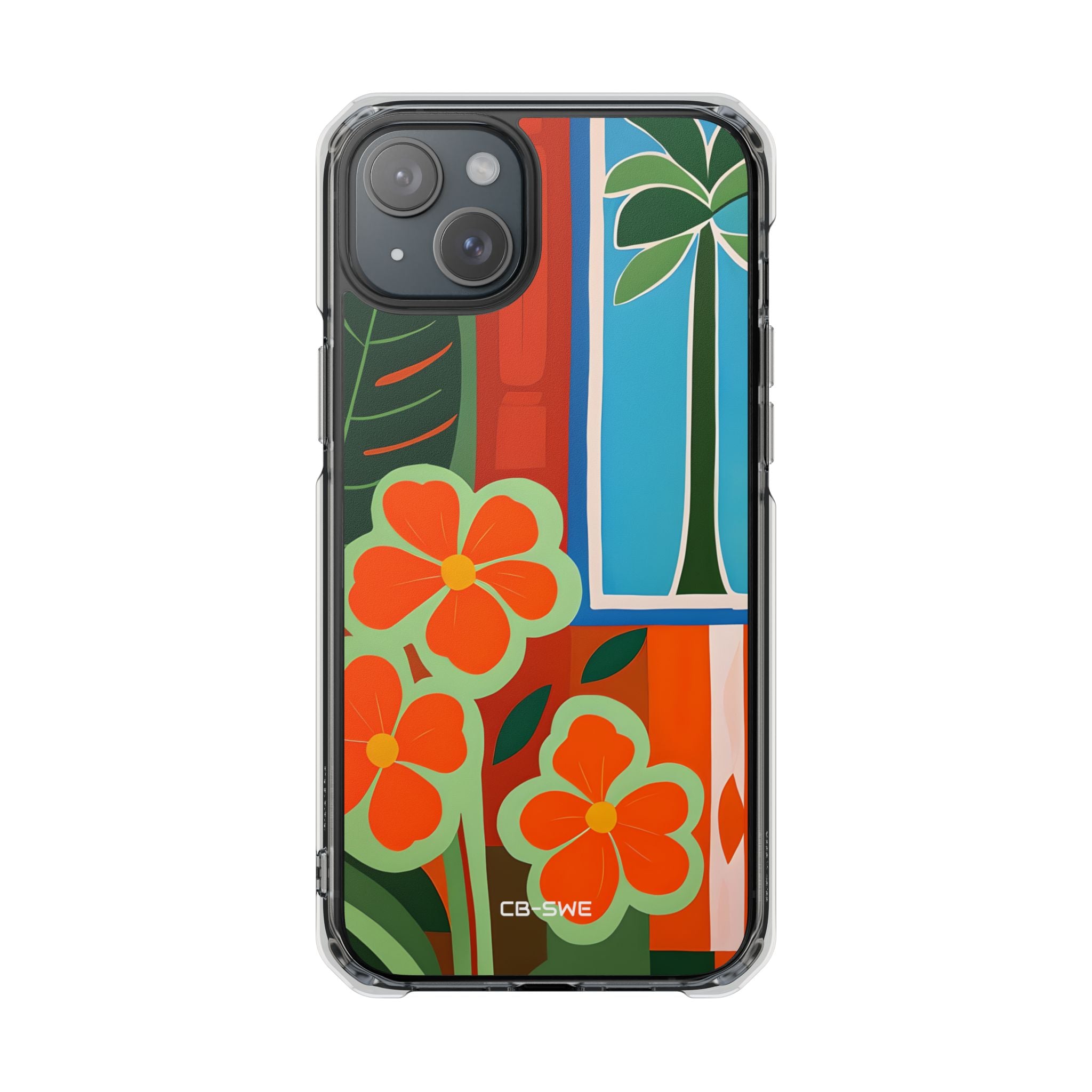 Tropical Geometry Harmony iPhone Case - Impact
