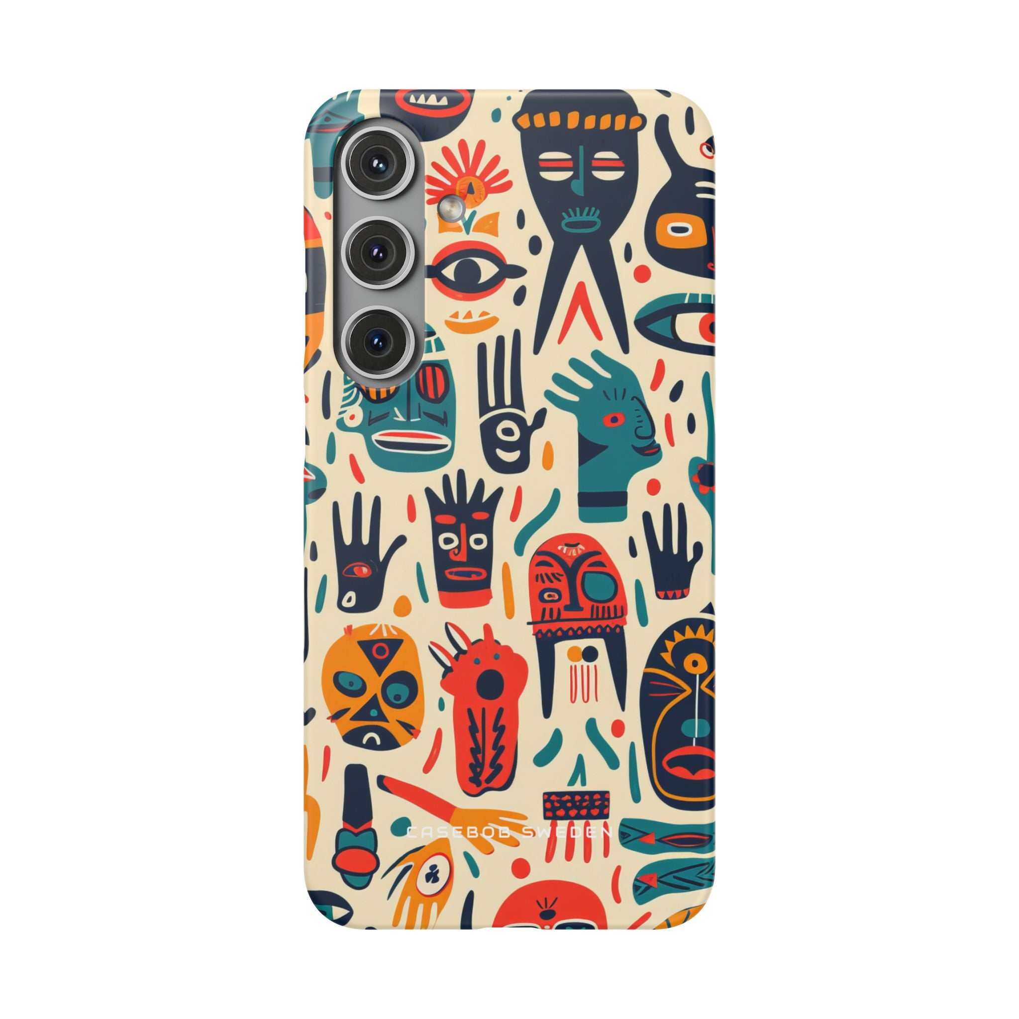 Gradient Tribalscape Vibrance Samsung S24 - Slim Phone Case