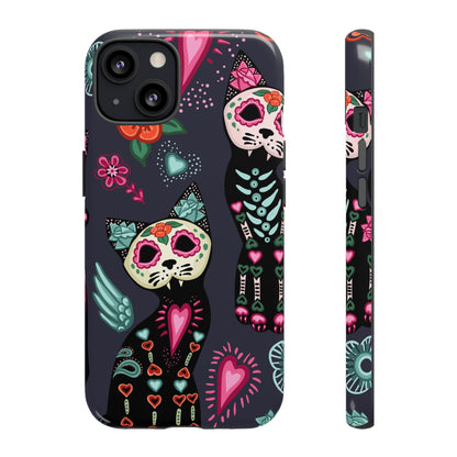 Halloween Cats - Protective Phone Case