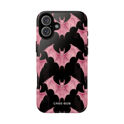 Pink Batspread iPhone 16 Plus Case - Tough