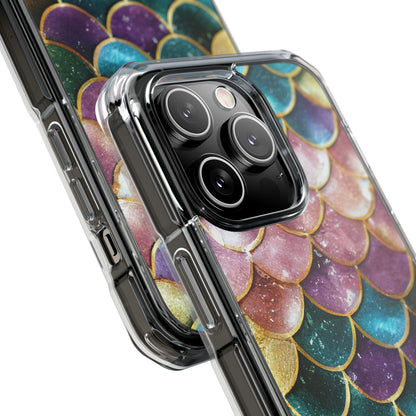 Mermaid Scale Radiance iPhone Case - Impact
