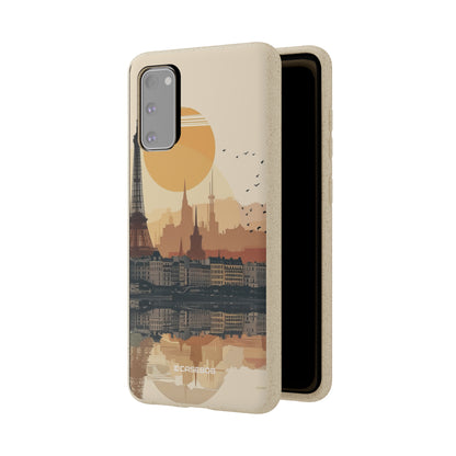 Parisian Sunset Serenity | Biodegradable Phone Case