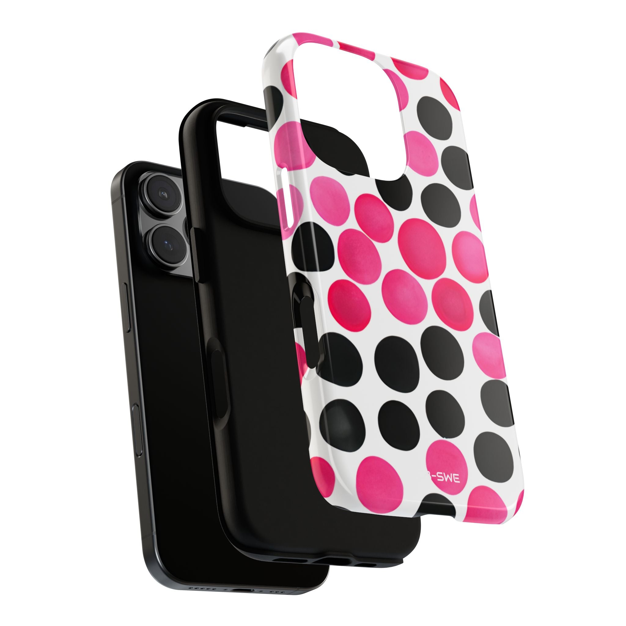 Pulsing Circles Illusion - iPhone Case
