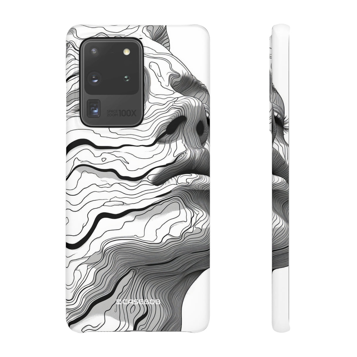 Topographic Serenity | Slim Phone Case for Samsung