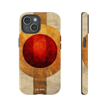 Warm Circles Embrace - iPhone Case