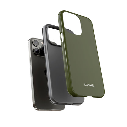 Armeegrüne iPhone-Hülle – Robust
