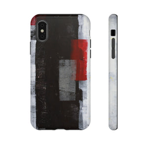 Red Accent Art - Protective Phone Case