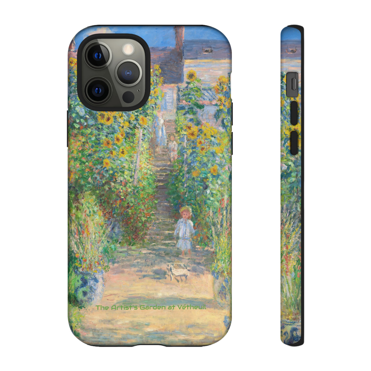 The Artist's Garden at Vétheuil - Protective Phone Case