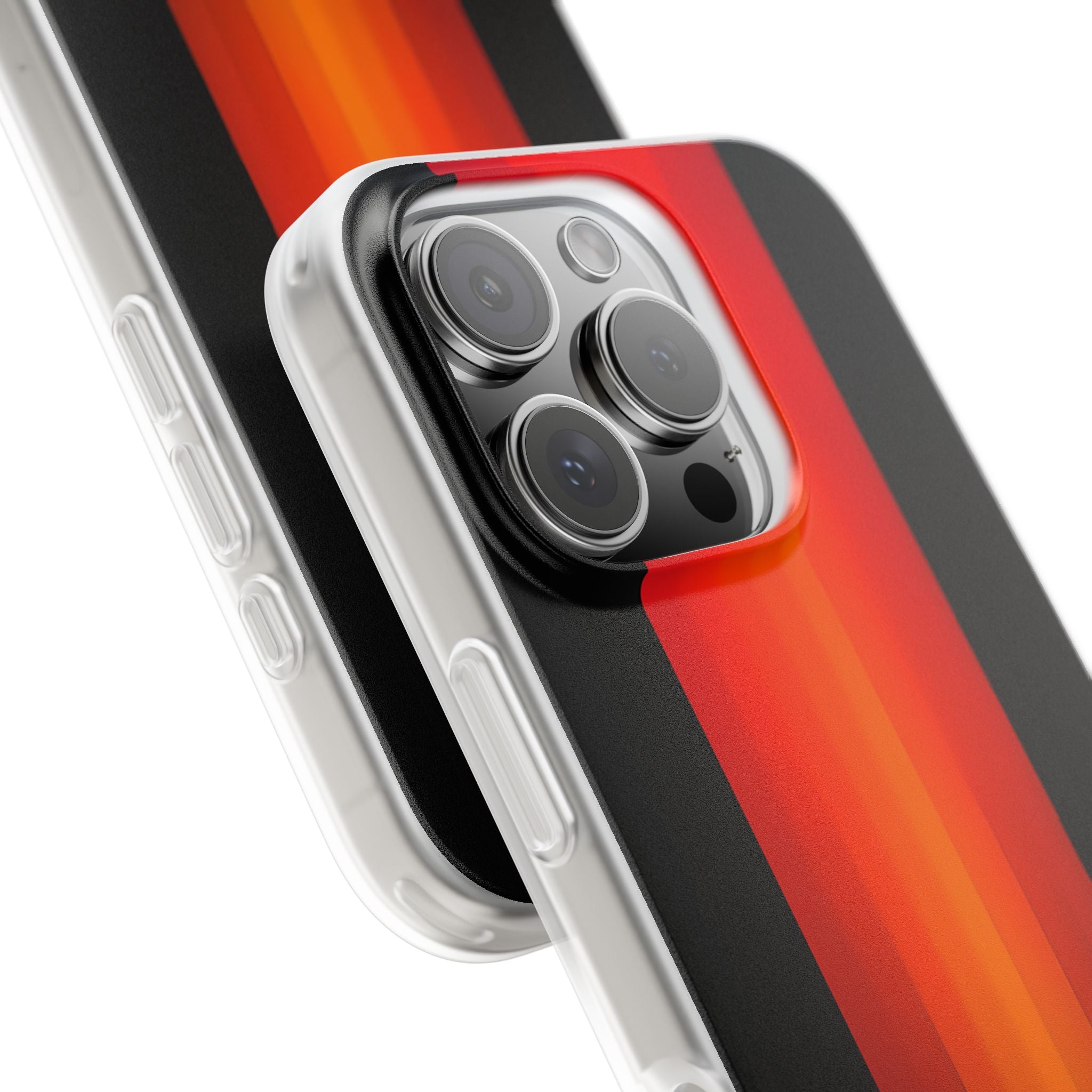 Crimson Column iPhone 16 Pro Case - Soft