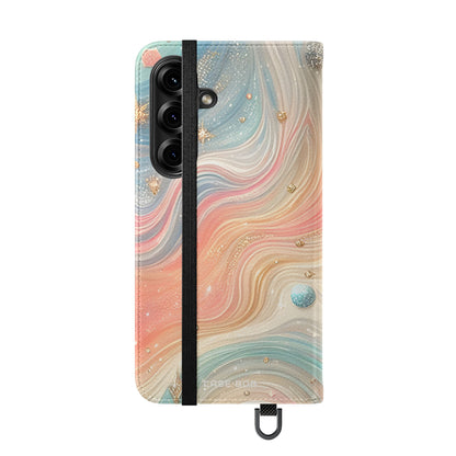 Celestial Waves - Samsung S25 Case - Lompakko