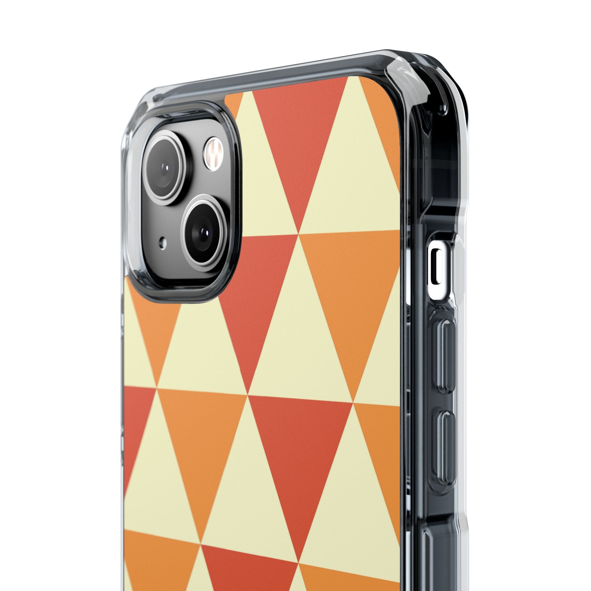 Autumn Triangles Dance iPhone Case - Impact