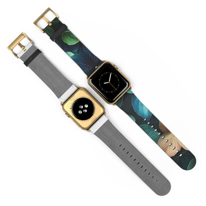 Teal Bloom - Watch Band