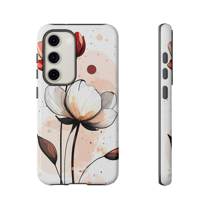 Vibrant Floral Elegance - Samsung Case