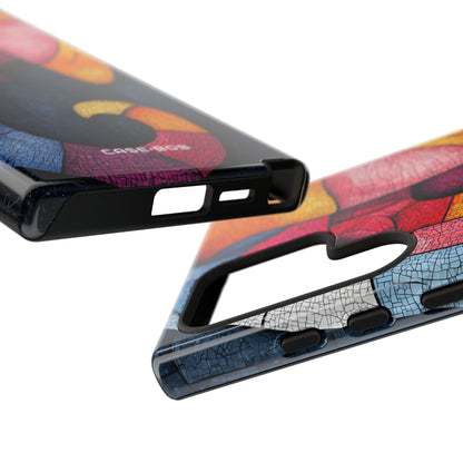 Elephant Mosaic Samsung S24 Ultra Case - Tough