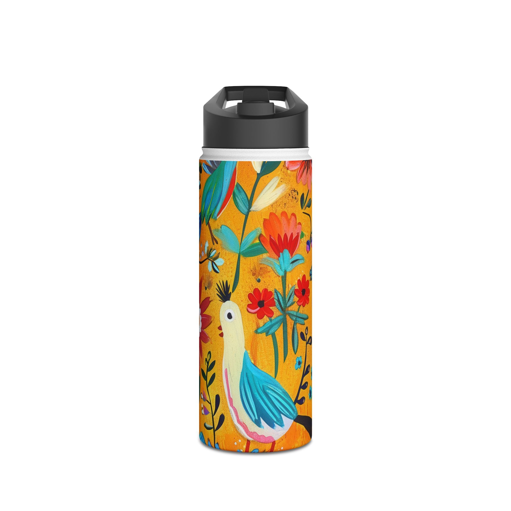 Bluebird Bloom - Stainless Steel Water Bottle