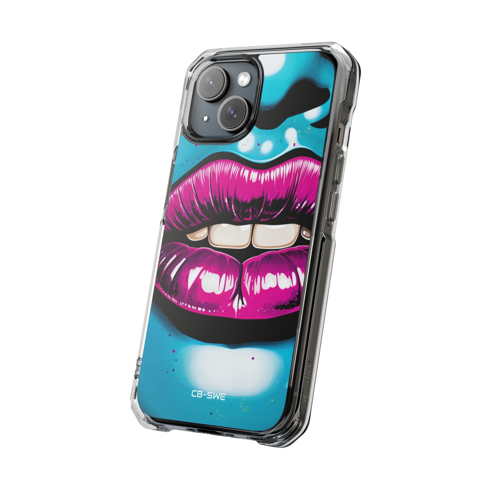 Vivid Lips Contrast iPhone Case - Impact