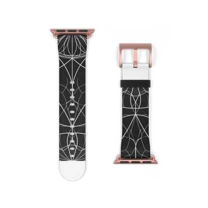 White Mandala Radiance - Watch Band