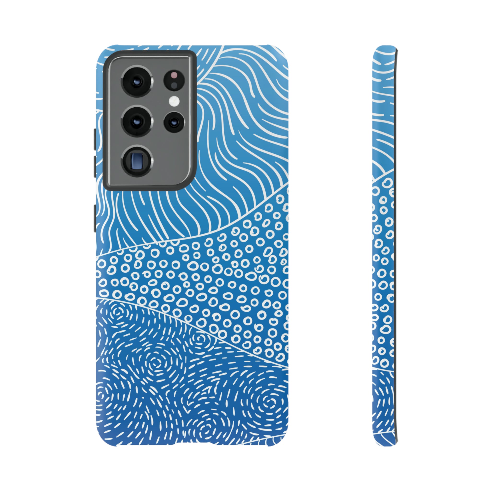 Line Art Hills Android Case - Protective Phone Case