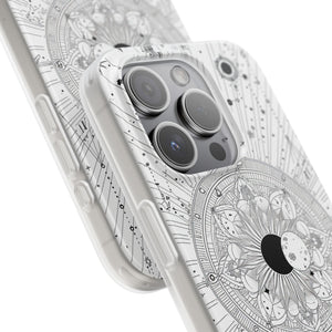 Himmlisches Mandala Mystique | Flexible Handyhülle für iPhone