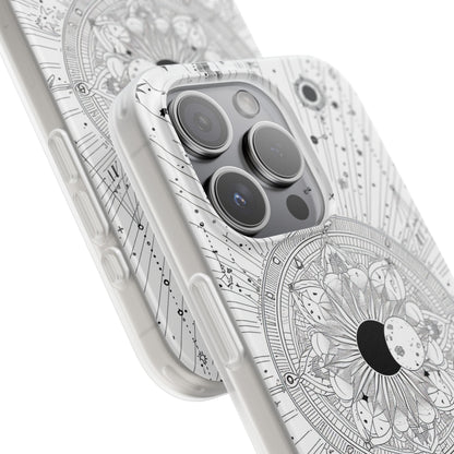 Celestial Mandala Mystique | Flexible Phone Case for iPhone